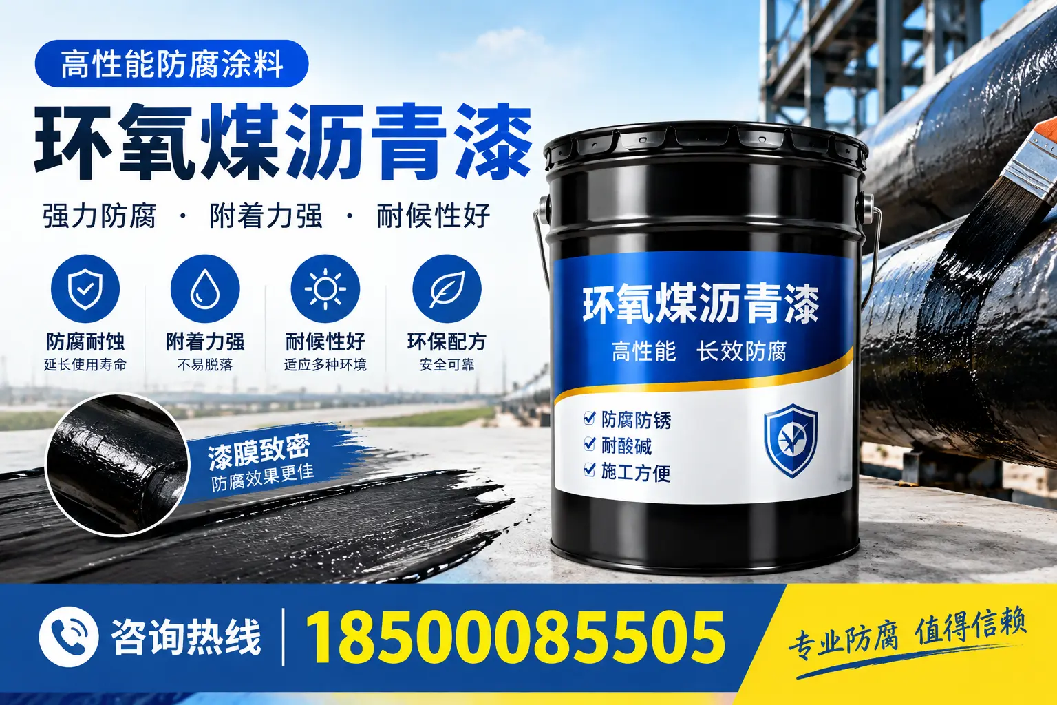 环氧煤沥青漆使用中的常见问题解答，长春用户必看